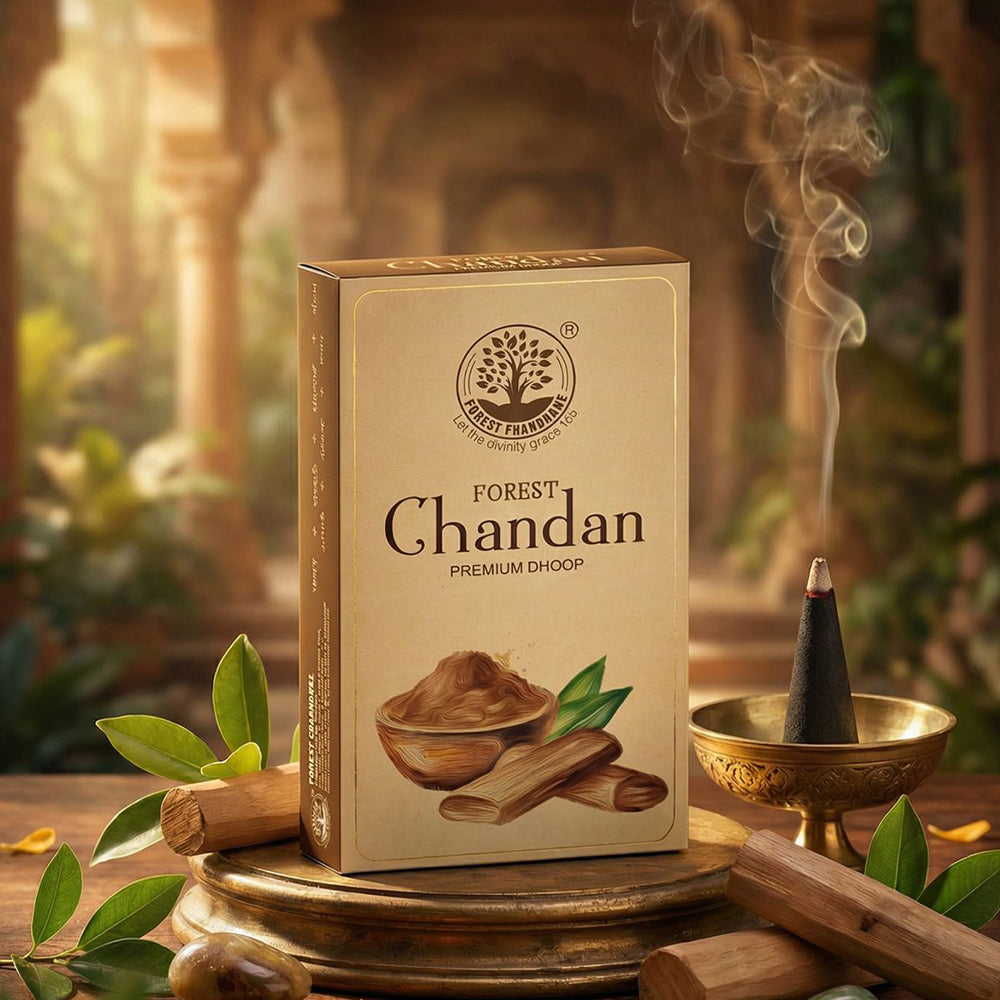 CHANDAN PREMIUM Wet Dhoop Pack Of 12