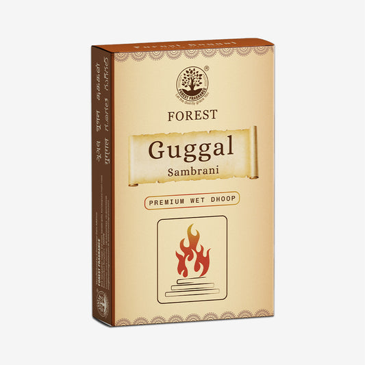 GUGGAL PREMIUM Wet Dhoop Pack Of 12