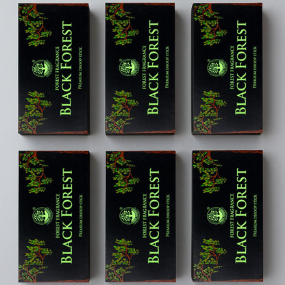BLACK FOREST PREMIUM 6inch Dhoop Sticks Pack Of 6