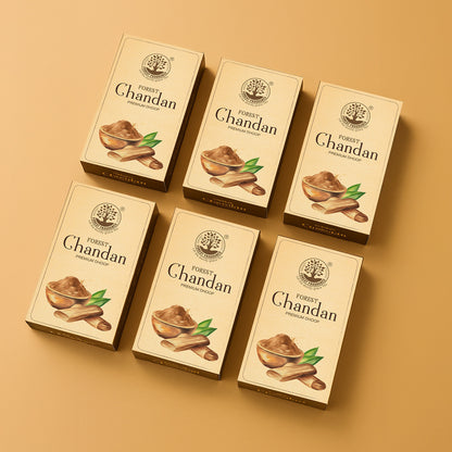 CHANDAN PREMIUM Wet Dhoop Pack Of 6