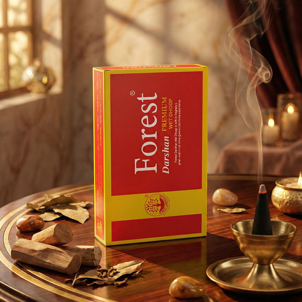 DARSHAN PREMIUM Wet Dhoop Pack Of 12