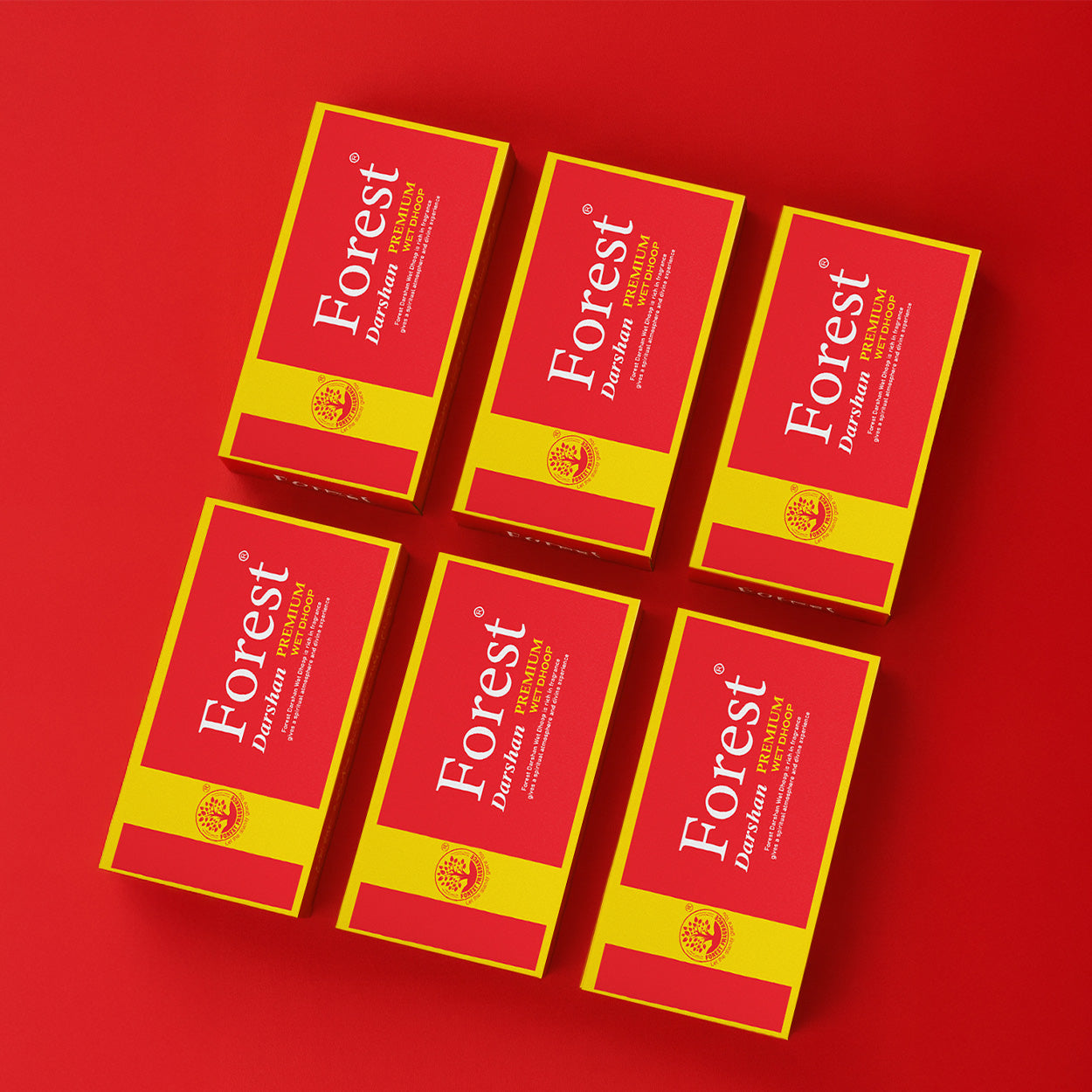 DARSHAN PREMIUM Wet Dhoop Pack Of 6