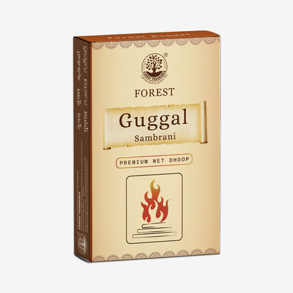 GUGGAL PREMIUM Wet Dhoop Pack Of 6