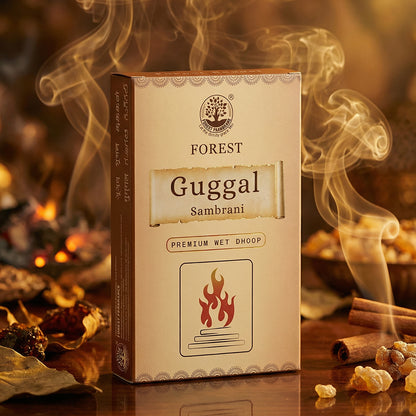 GUGGAL PREMIUM Wet Dhoop Pack Of 6
