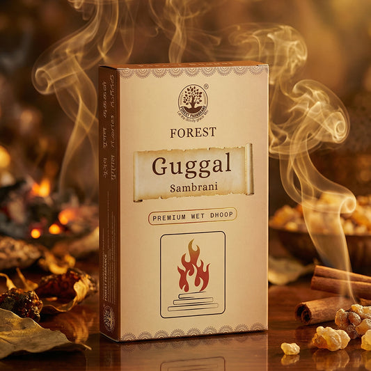 GUGGAL PREMIUM Wet Dhoop Pack Of 12