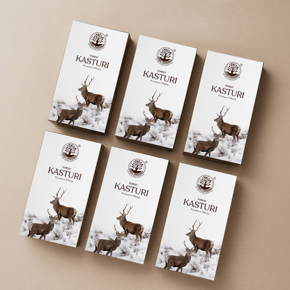 KASTURI PREMIUM Wet Dhoop Pack Of 6