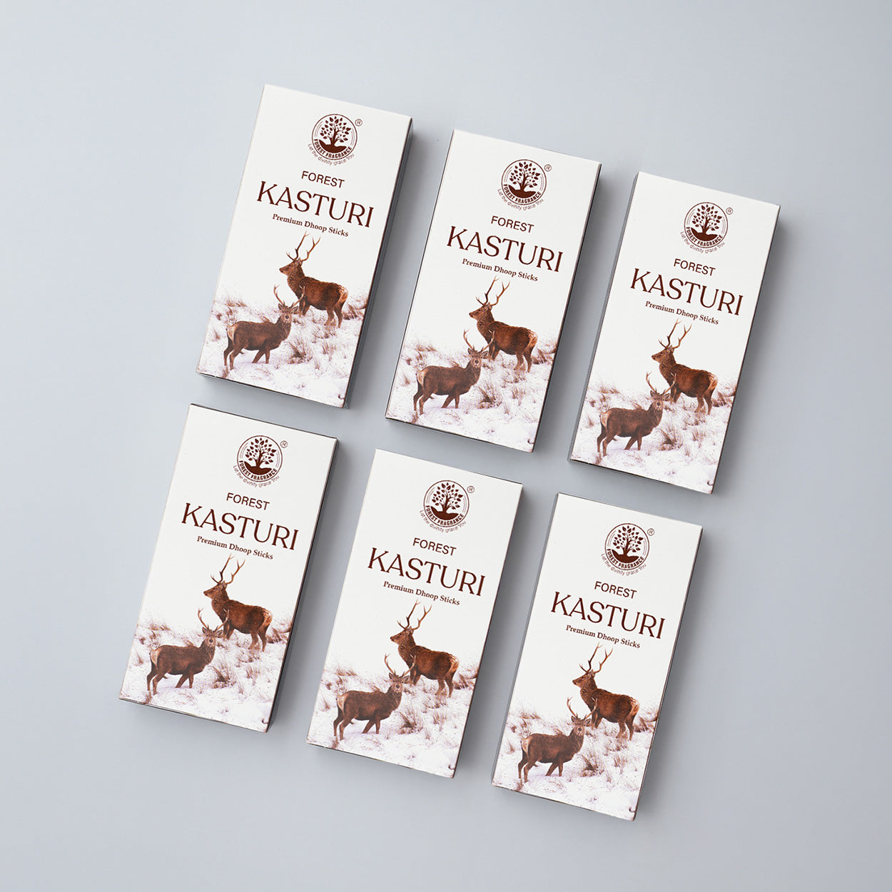 KASTURI PREMIUM 6inch Dhoop Sticks Pack Of 6