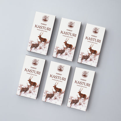 KASTURI PREMIUM 6inch Dhoop Sticks Pack Of 6