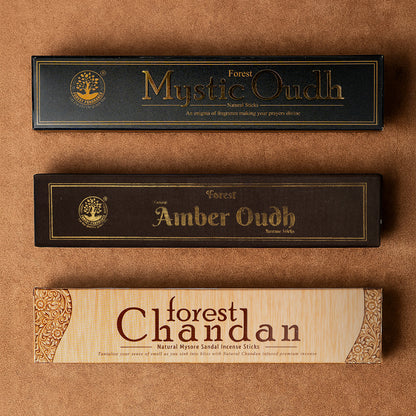 Premium Handrolled luxury incense combo Pack of 3 fragrances x 2 Pieces each