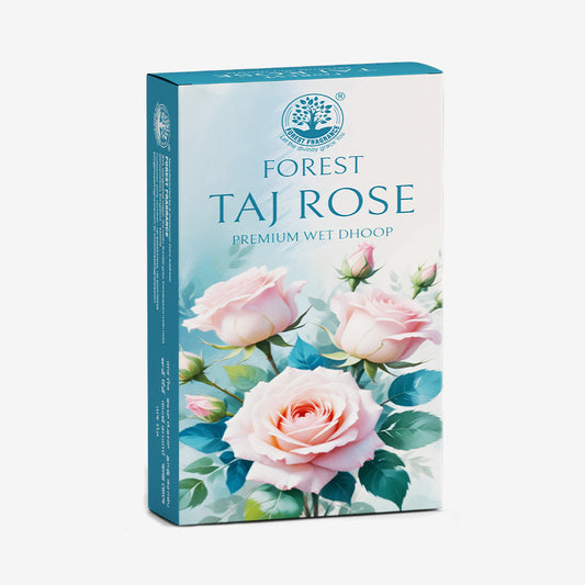 TAJ ROSE PREMIUM Wet Dhoop Pack Of 12